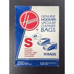 Hoover Type S Futura/Spectrum Vacuum Cleaner Replacement Bags, Package of 10